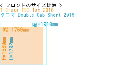 #T-Cross TSI 1st 2018- + タコマ Double Cab Short 2016-
